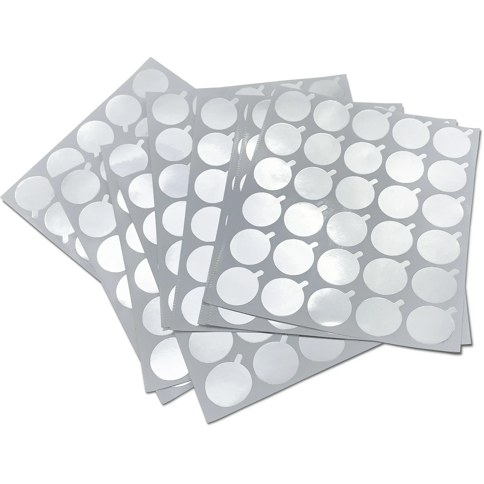 1500pcs Disposable Grafted Eyelash Extension Glue Holder Pallet Makeup Gasket Sticker Eyelash Glue Holder Pallet