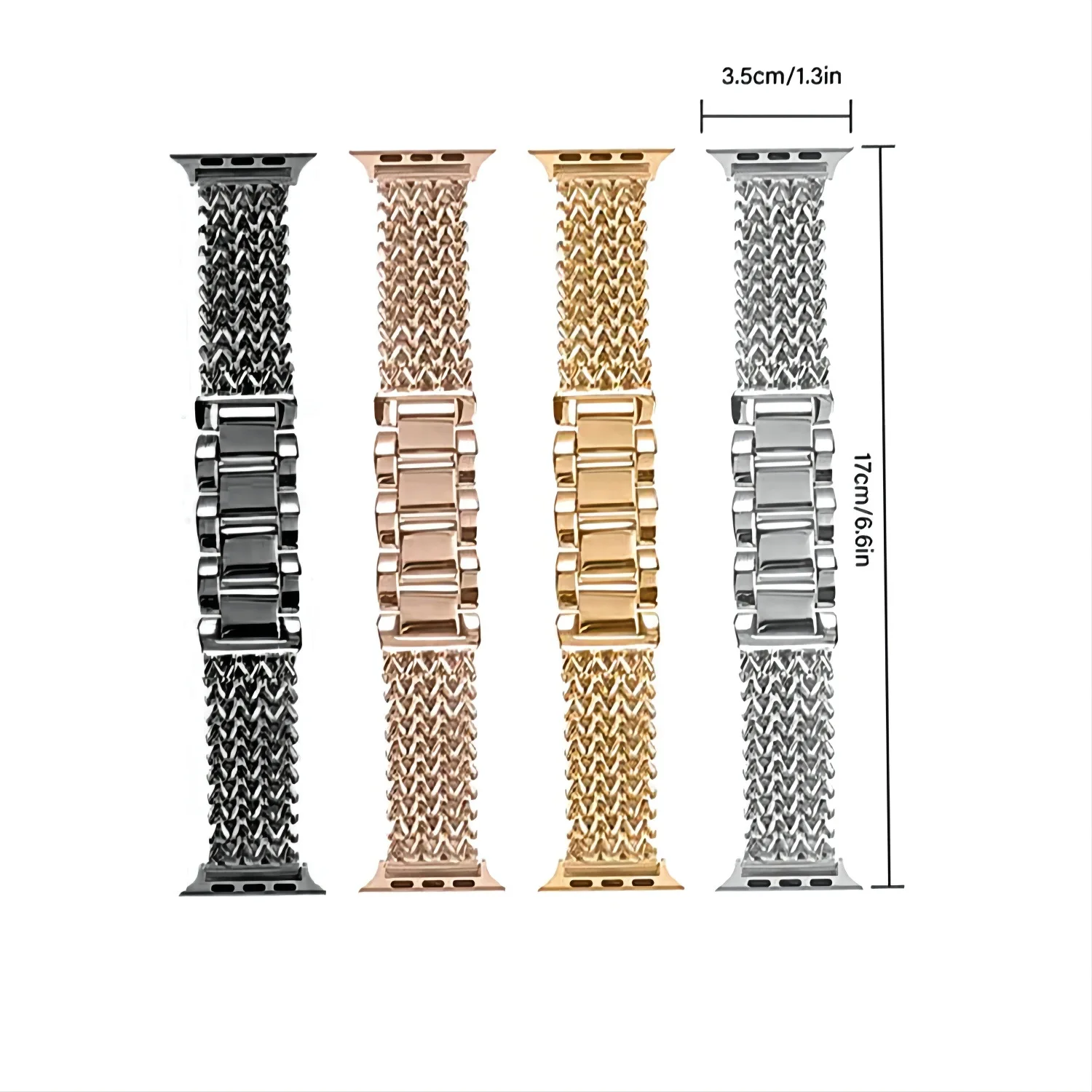 Van Toepassing Op Apple Horloge Band Iwatch Se1-8 Rvs Ketting Type Kleine Geurende Horloge Band