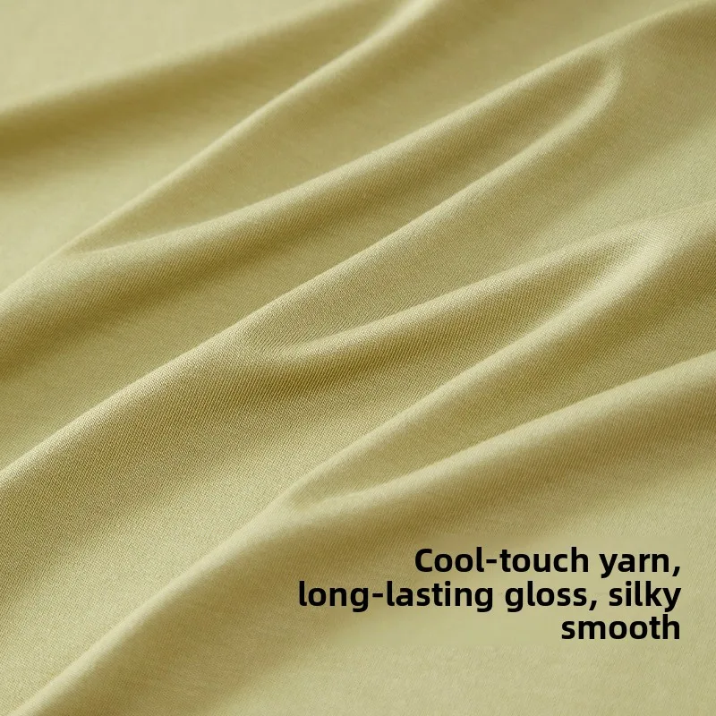 Maglietta da donna in modale proteico di seta oulder orsved Ele Faionable Top da donna per la stagione autunnale al 00% Altro materiale