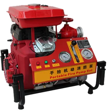 25HP Portable Diesel Fire Fighting Pump with 4 Stroke 2 Cylinder Air Cooling Engine