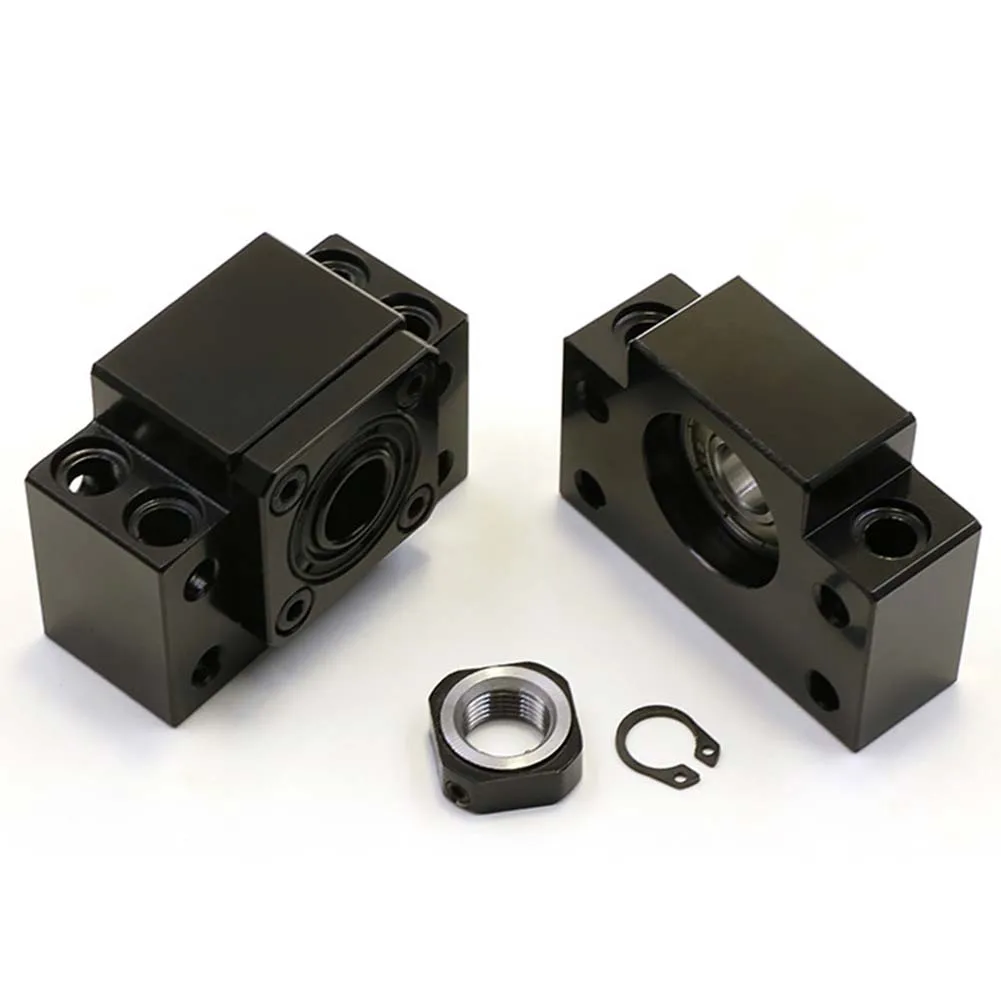 BK40 BF40 مجموعة دعم نهاية المسمار الكروي مقاعد تحمل أساسية لقطع غيار CNC عالية الأداء SFU1605