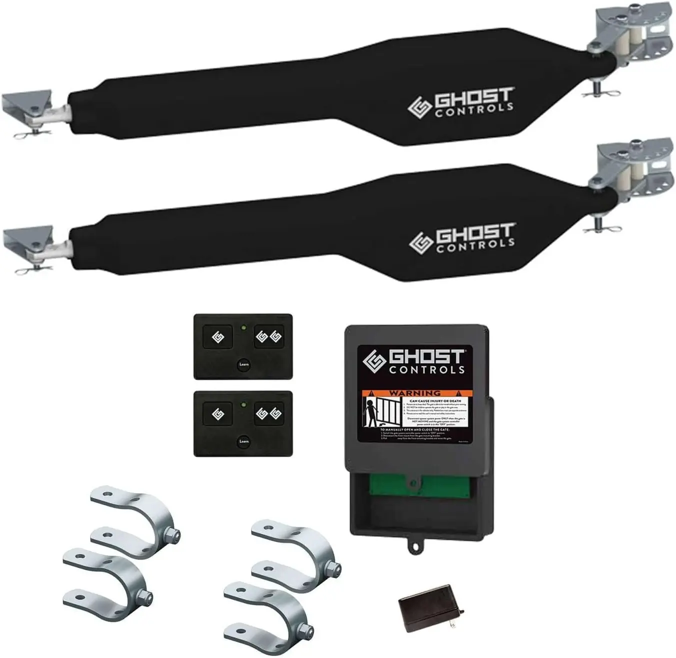 

Heavy-Duty Automatic Gate Opener Kit for Swing Gates with Long-Range Gate Opener Remote - Model TDS2