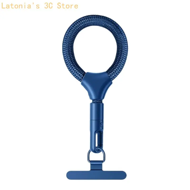 Sehr dünnes 0,18 mm starkes Handy-Umhängeband aus Stahl mit weichem Polyester-Kordel und verstärkter Tragfähigkeit von 10 kg für – Detail 8