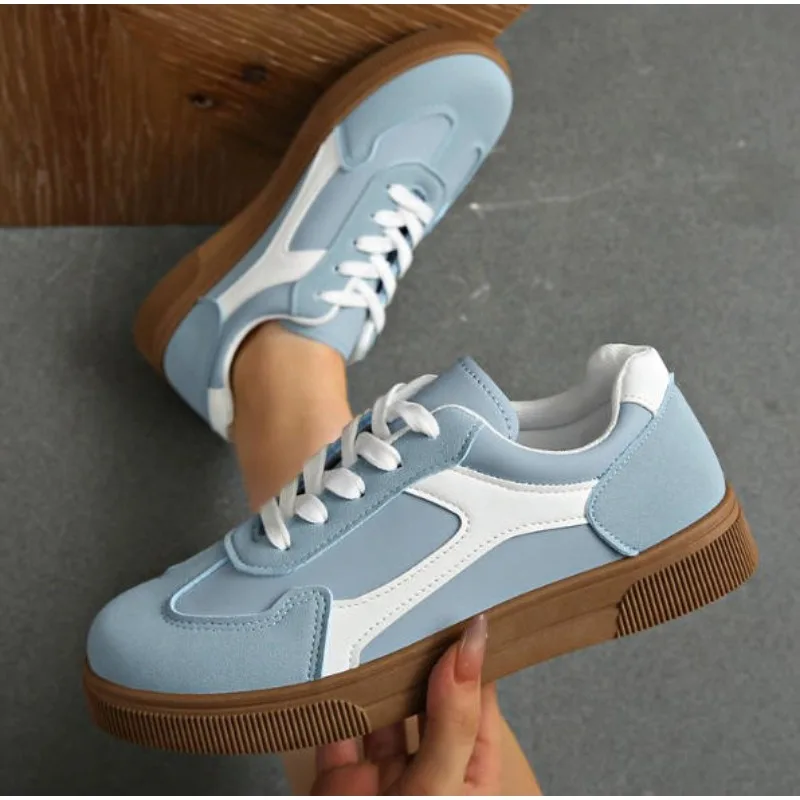 

Spring Women's Sneakers Fashion Ladies Vulcanize Shoes Outdoor Running Walking Female Shoes Comfort Lightweight Sneakers Size 42