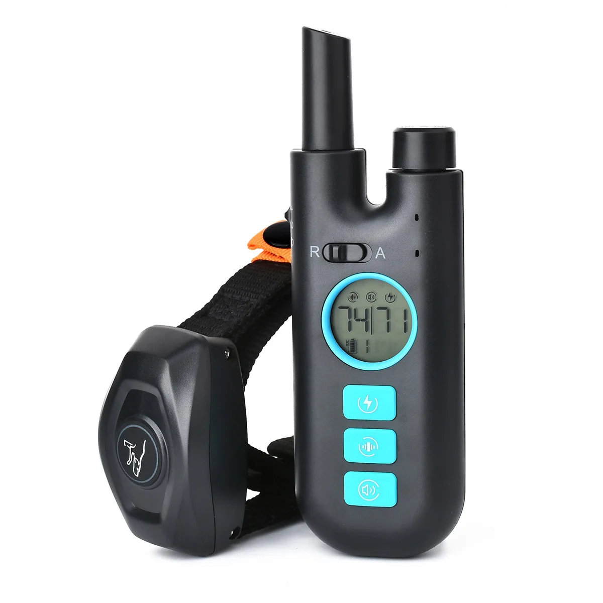 

Dog Training Collar with Remote, Anti-Bark and Training Collar 2-in-1, IPX7 Waterproof Rechargeable E-Collar for All Breeds