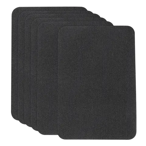 6 st reparationslappar självhäftande linnetygslappar soffatygsreparationslapp för möbler soffareparation klädreparation 10 best sales självhäftande lapp - №6