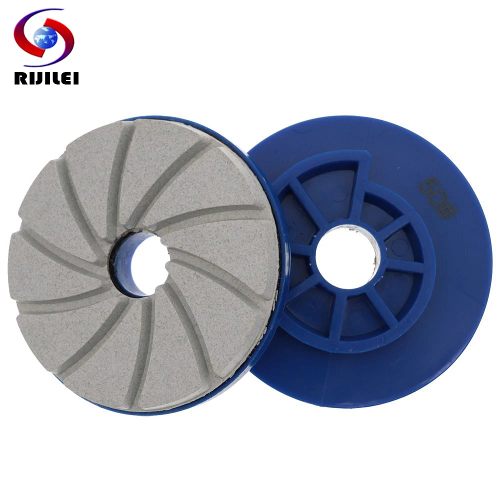 

4 Inch Snail Lock Diamond Polishing Pad 100mm Automatic edge Grinding Wheel Granite Marble Stone Concrete Abrasive Disc