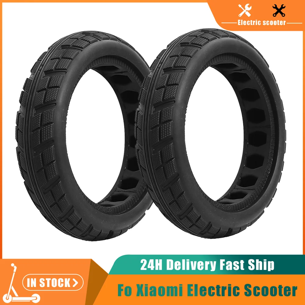 Durable Solid Tire 8 1/2x2 Rubber Tyre For Xiaomi M365 Pro 1S Electric Scooter 8.5 inch Anti-slip Non-Pneumatic Tires Wheels