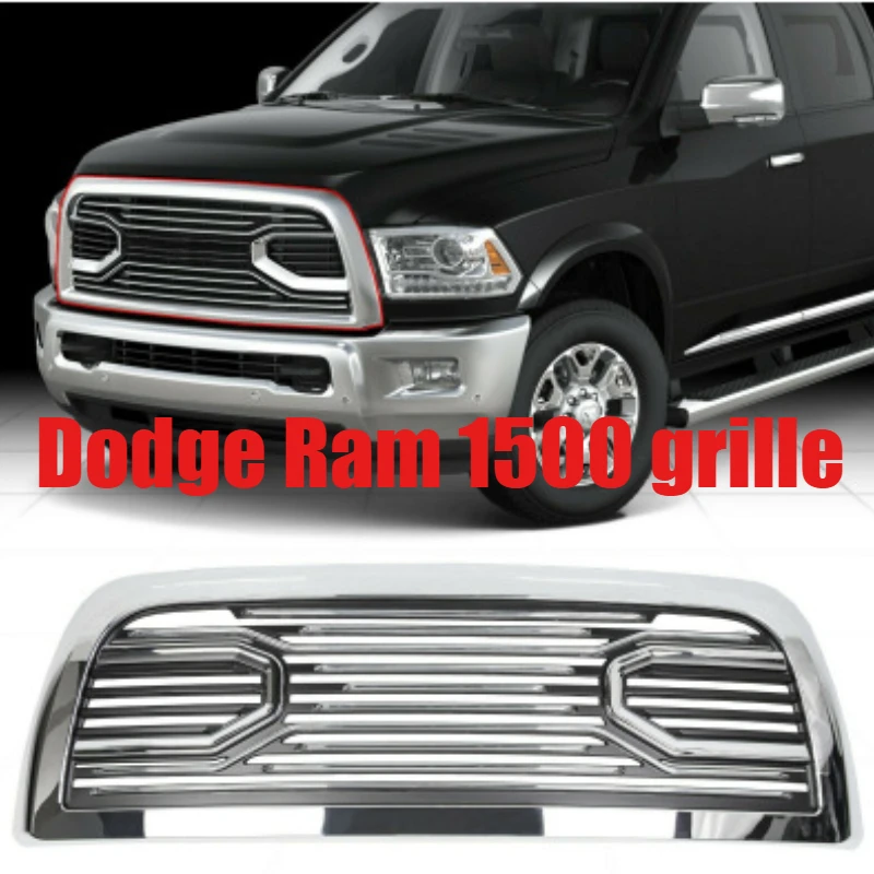 Suitable for Dodge Ram 1500 grille 2009-2014 front bumper cover racing grille