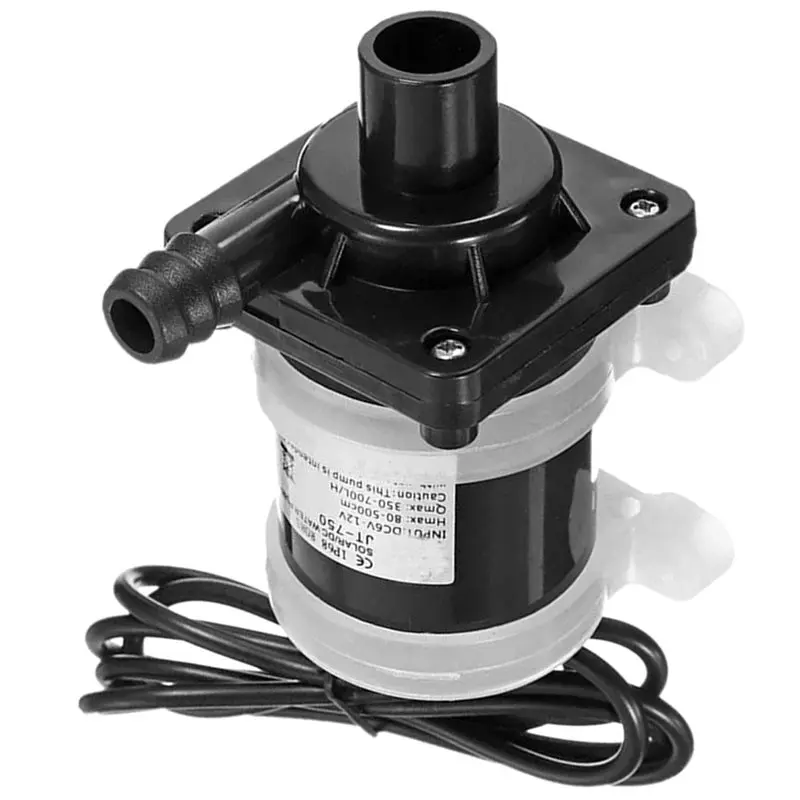 

UNCL Submersible Pump Ultra-Quiet JT-750 DC Brushless Motor 12V 700L/H Micro Cycle Solar Water Pump High Lift,Shower Pump