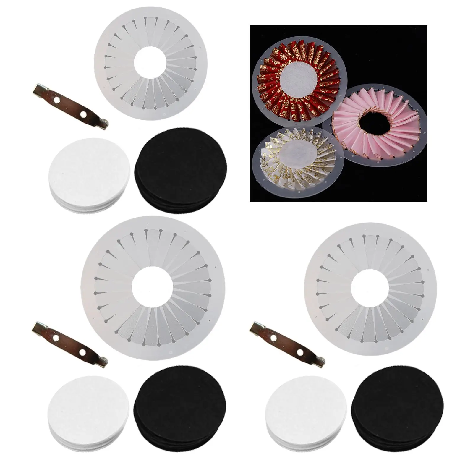 Rosette Maker 12cm,15cm,9cm DIY Hobby Art Professional Ribbon Rosette Brooch