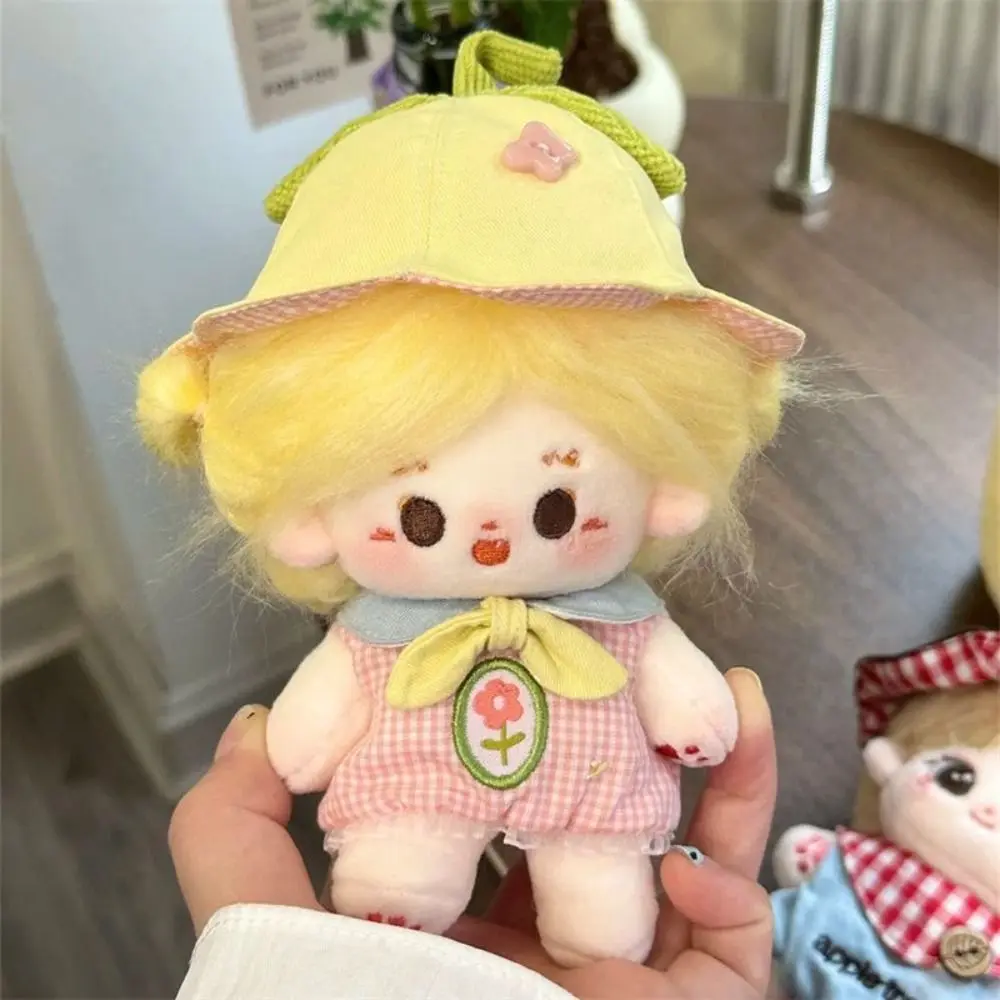 Mini Clothes For 10CM Cotton Rompers Soft Cotton Cartoon Design Outfit Cute Miniature Clothes Mini Clothes Collecting