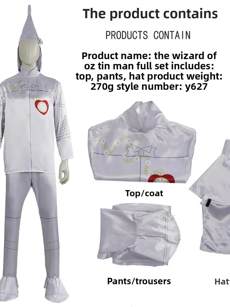 Adult loween Tin Man Costume een Wild Fairy T ex Clothing Iron Man Suit Fem Version No Brand Registered Trademark
