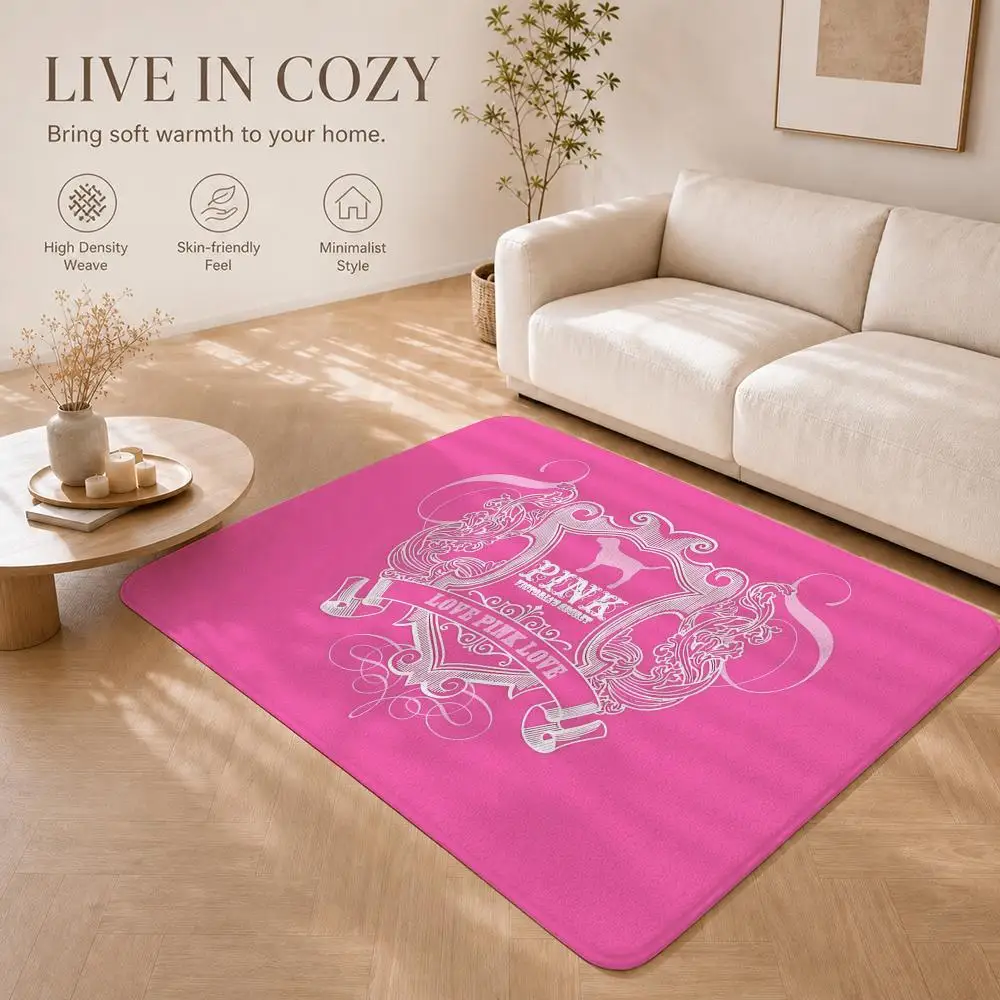 Brand V-VVICTORIAS S-SSECRETS Floor Mat Non-Slip Absorbent Floor Mat Decorative Rug for Home Bathroom Bedroom Entryway