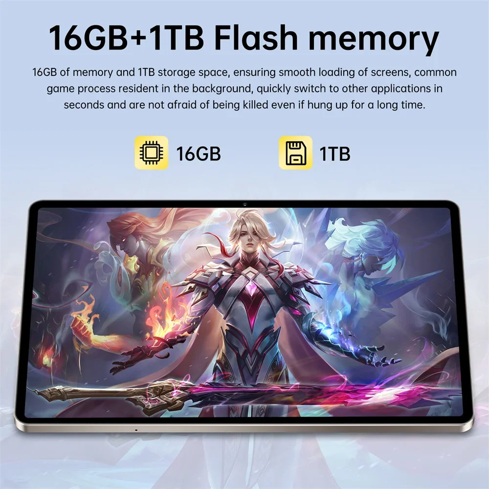 CHOTOG NEW Pad 7s Pro Tablet Android 15 Tab PC 10.1 Inch 16+32MP Camera 10000mAh Face Unlocked 5G Dual SIM Long Battery Wifi GPS Tablets For Men Women