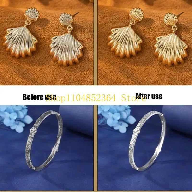 652F Professional Sanfeng Begonia Powder Metal Cleaning Powder Silver Clot for Watches Keep Timepiece in Pristines Condition