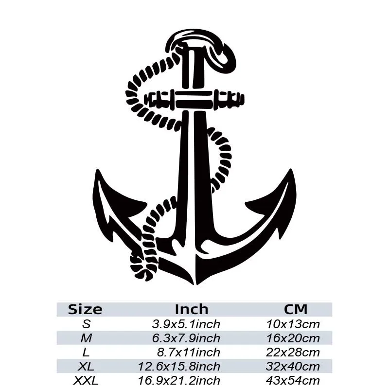 Car Sticker Anchor Fixed Car Window Car Accessories Vinyl Decal