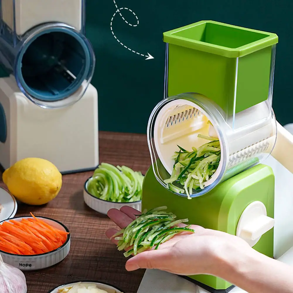 Multifunctional Vegetable Cutter Slicer Manual Potato Chopper Carrot Graters Cheese Shredder Nut Grinder Kitchen Gadgets Tool