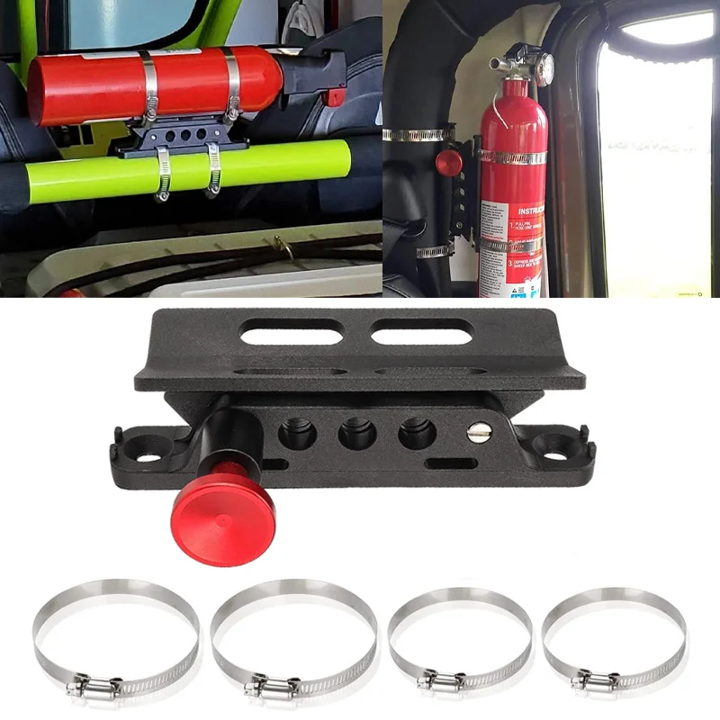 

Extinguisher Mount Holder for Jeep Wrangler Gladiator for Ford for Bronco UTV for Polaris RZR for Ranger for Can-Am Maverick ATV