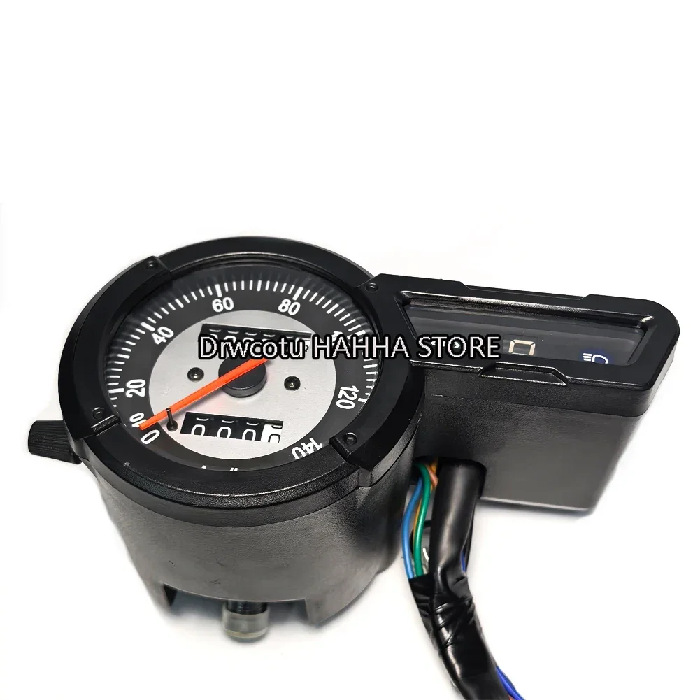 Motor Speedometer Kilometer Odometer Gauge Tachometer Clock Tricker Speedo Meter Instrument Gauges Assembly  For Yamaha XG 250