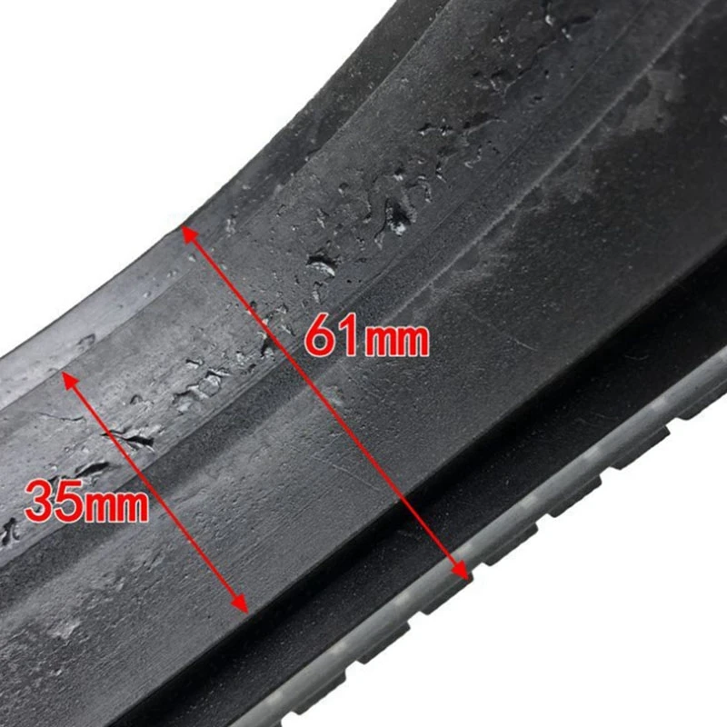 2Pcs 10X2.5 Black Solid Tire For Electric Scooter Folding E-Bike Widened Tyre Rubber Non-Inflation Electric Scooter Tire