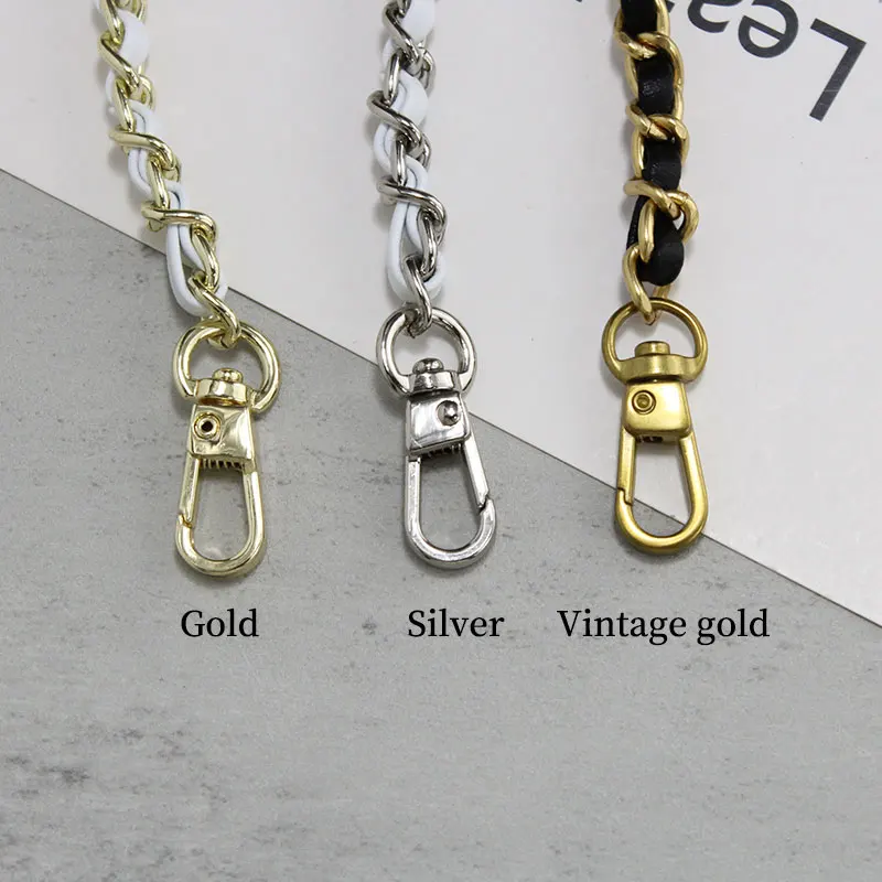 120/130/140cm Purse Chain Strap TINBERON Bag Accessories Crossbody Bag Chain Strap Fashion Handbags Adjustable Ball Chain Straps