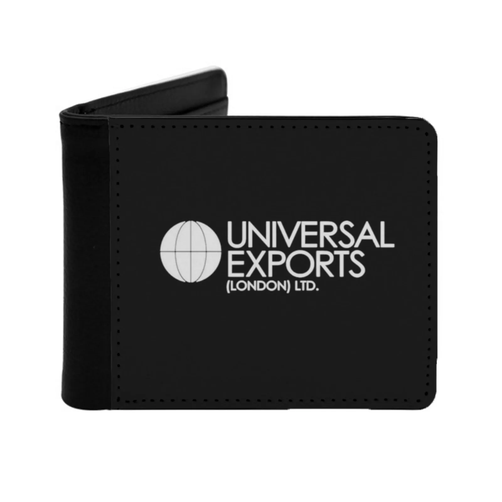 Universal Exports London Ltd Graphic Personalized Men's Leather Wallet Credit Card Pouch Purse Universal Exports London Ltd