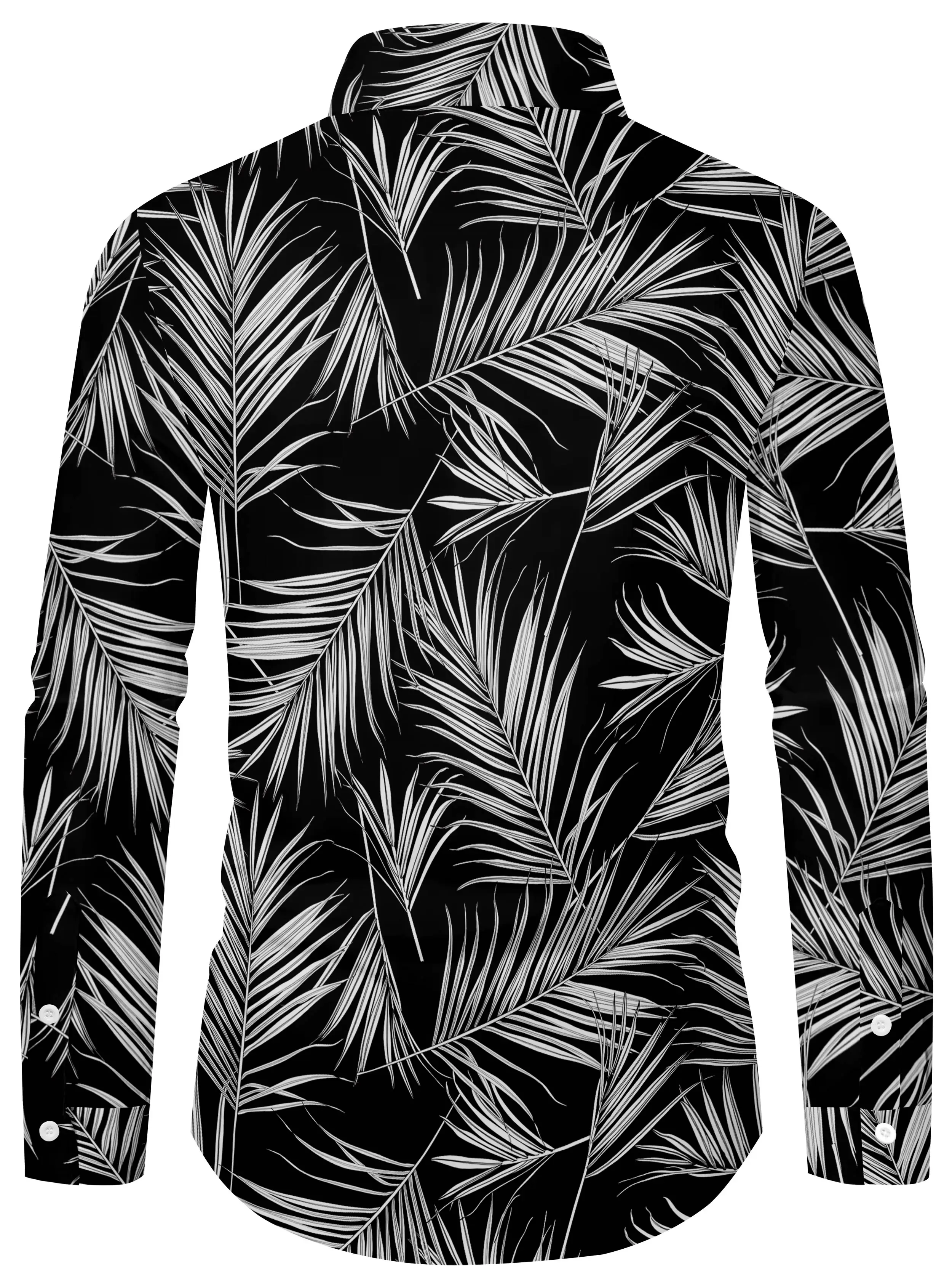 Men's new long sleeved shirt casual lapel shirt fashionable digital printed top casual outdoor shirt can be machine washed