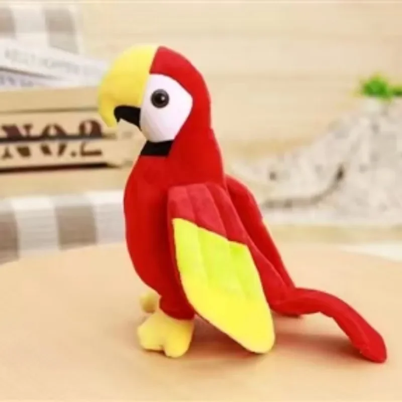 20/25/30/35cm Cute Simulation Parrot Doll Bird Plush Toy Grab Machine Doll Wedding Throwing Doll Children\'s Gift