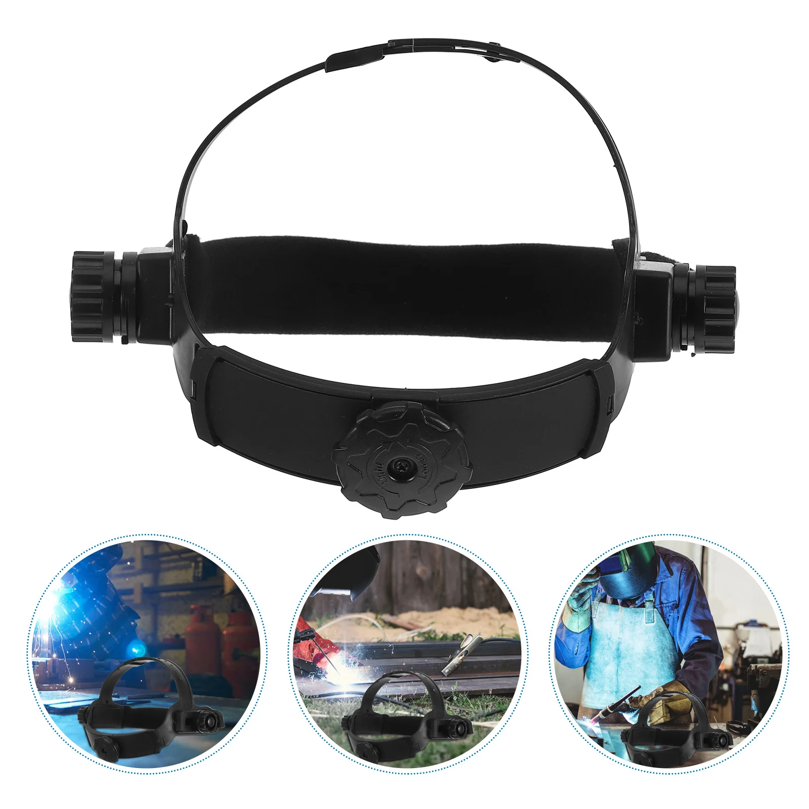 

Welding Adjustable Headgear Sweat Absorbing Strap Comfortable Welding Hood Accessories Adjustable Size Headband