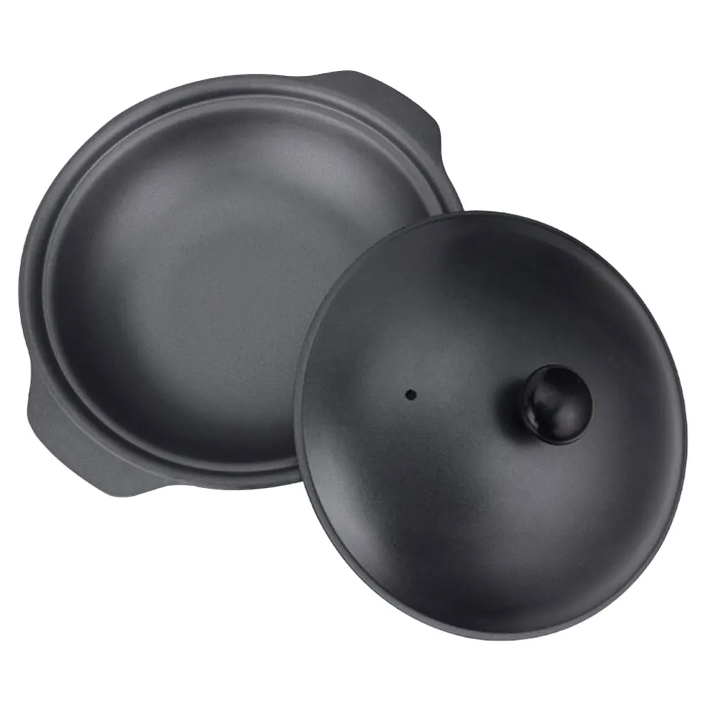 

Cast Iron Casserole 16cm Stew Pot Baking Pan Nonstick Kitchen Cookware Rice Soup Bibimbap Energy-saving