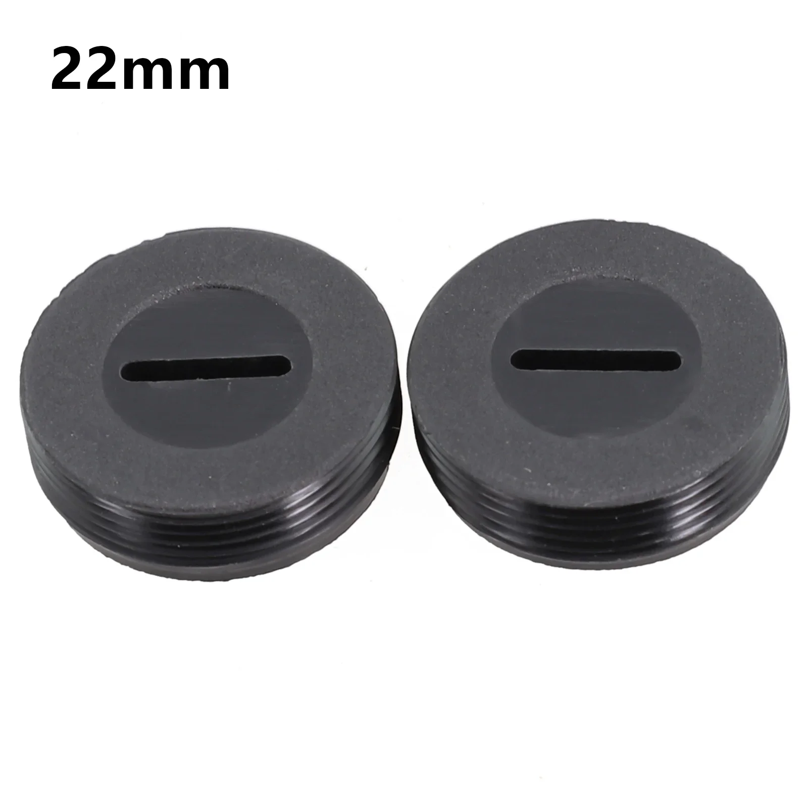 2Pcs Black Carbon Brush Holder Cap Brushes Cover 13mm 14mm 15mm 16mm 18mm 20mm 22mm Plastic Carbon Brush Cover