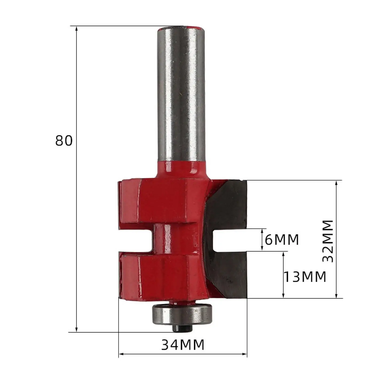 Carpintaria Router Bits Set, Ferramentas De Gravura, Língua E Groove Router Bits, Ferramentas De Carpintaria Para Artesanato De Madeira, 2x