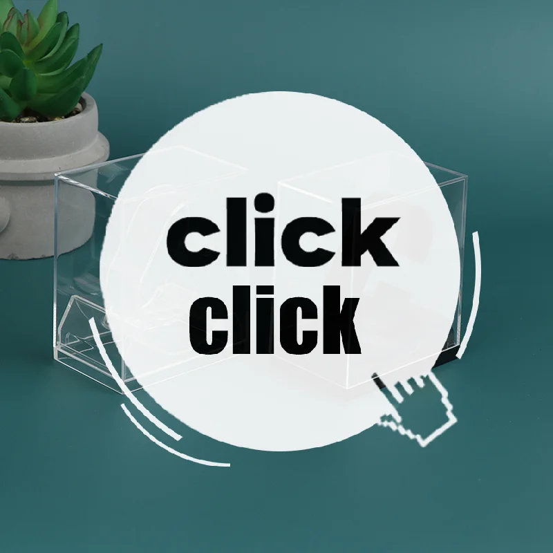 حامل تخزين عرض الساعة البلاستيكية، حافظة شفافة، صندوق حماية للساعة الذكية