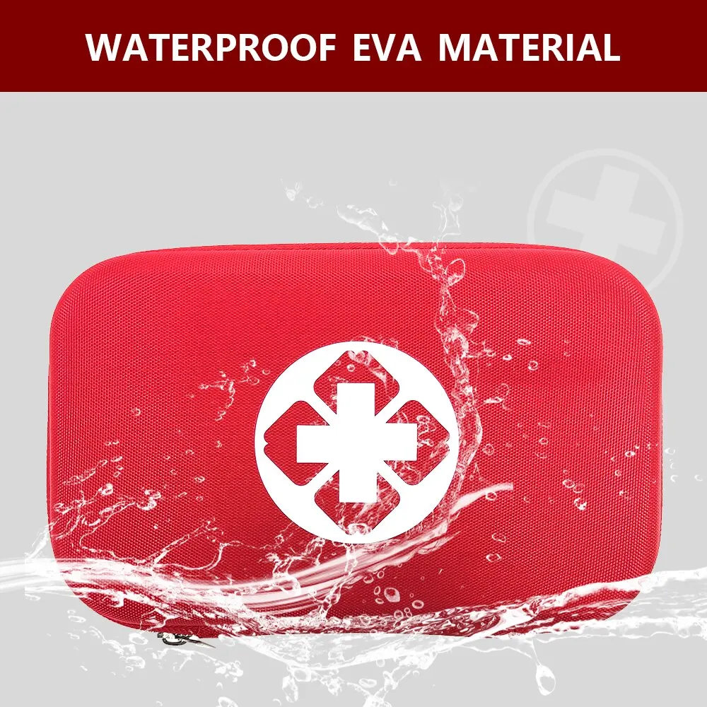 Empty Emergency Medicial EVA First Aid Bag for Travel Camping Car Outdoor First Aid Portable Case Storage