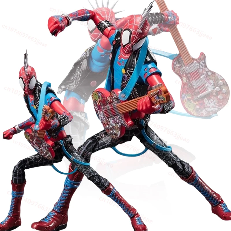 

CT Toys Spiderman Hobie Brow Figure Spider-Man Across The Spider Verse Hobie Action Figures PVC Figurine Model Toy Boys Gift