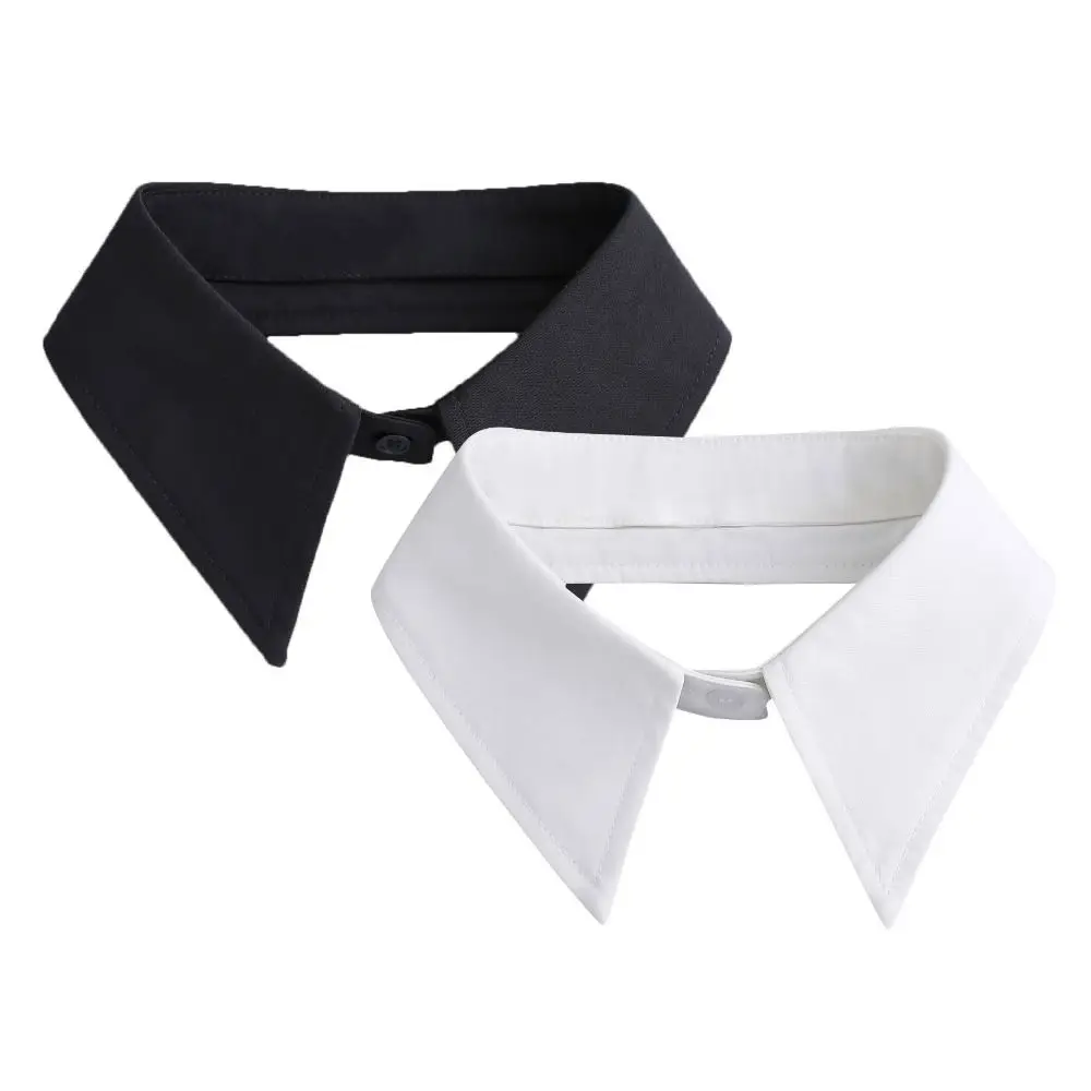 

Chiffon PU Leather Fake Collar Decoration Shirt Collar Korean Style Neck Shoulder Wraps Detachable Square Detachable Shirt Colar