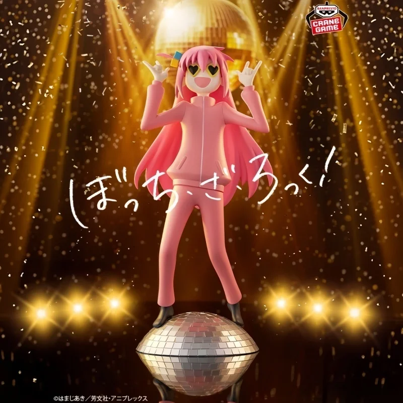 Original Genuine Banpresto Hitori Gotoh Anime Figure Bocchi The Rock Collectible Model Desktop Display Decoration For Anime Fans