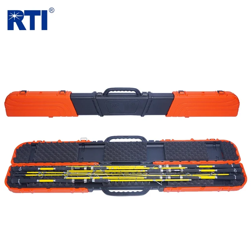 Outdoor Fishing Portable Retractable PP Fishing Rod Case