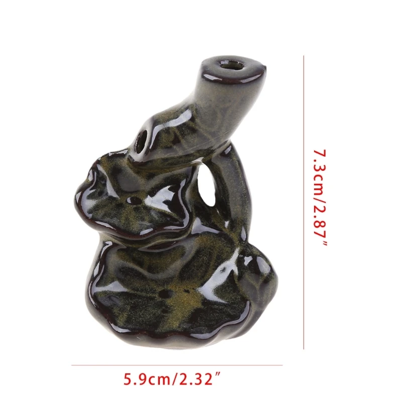 Thác Hương Cho Đốt Gốm Chảy Ngược Hương Giá Đỡ Máy Chảy Ngược Hương Nón Cho Trang Trí Văn Phòng Phòng Trang Sức Giọt