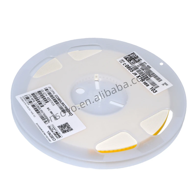 Condensadores 4000 piezas CC0805JRX7R9BB1030805 10nF 5% 50V