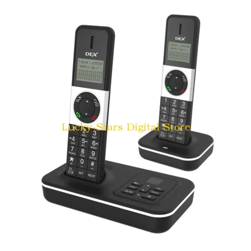 T3ee Telefono cordone con chiamante in attesa assistenza 16 lingue