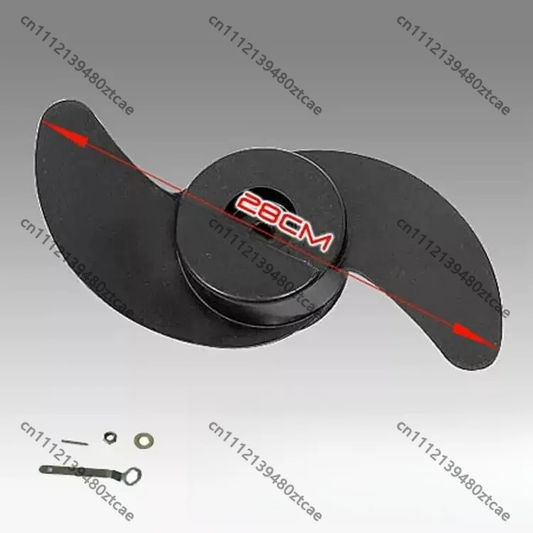 Marine Replacement Propeller Spare Blade Accessory For Electric Boat Motor Watercraft DIY Parts