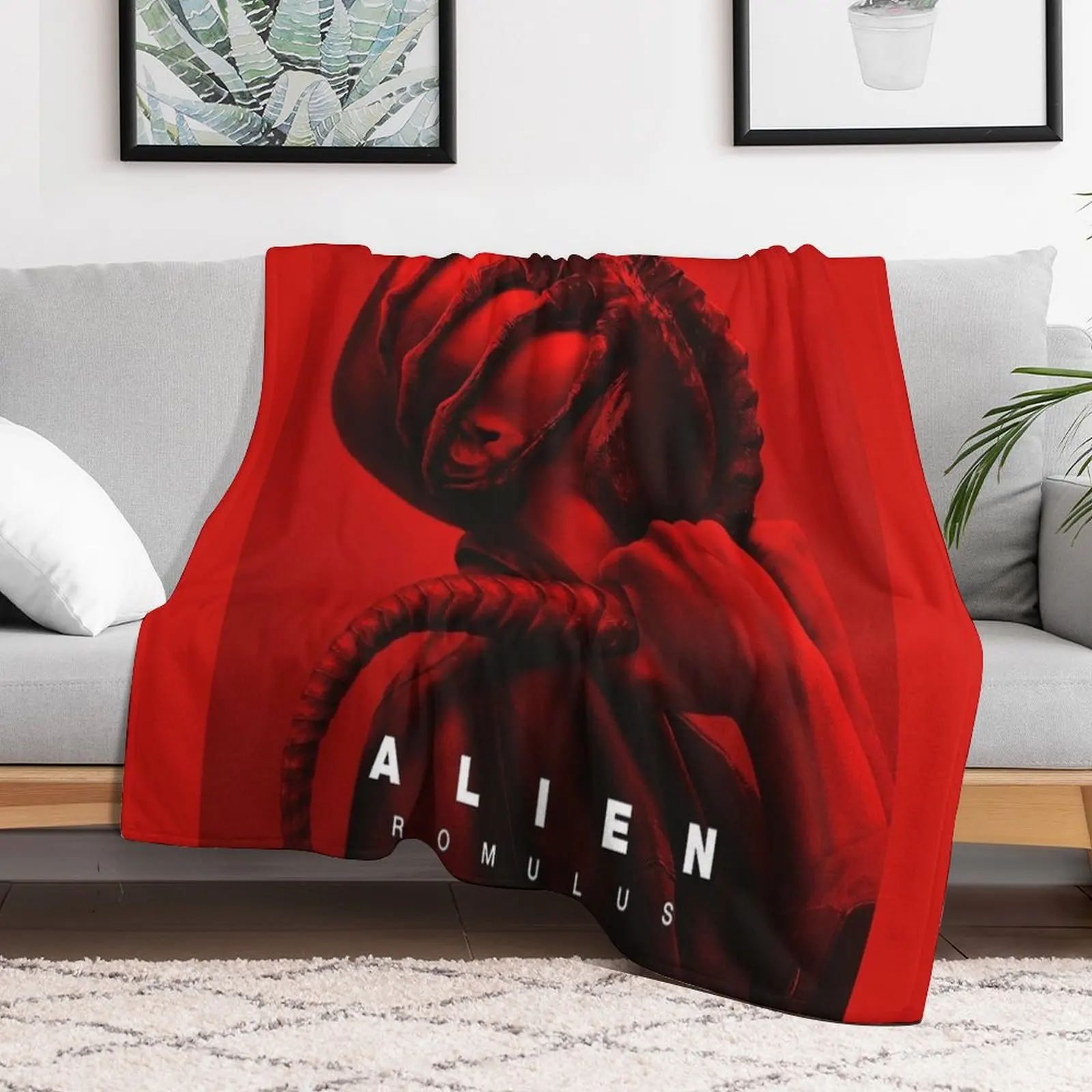 Alien Romulus Throw Blanket For Baby Furrys Blankets