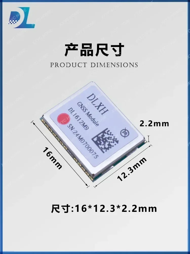 UBX-M8N RTK anti-interference full system multi-frequency positioning and orientation module, car tracking