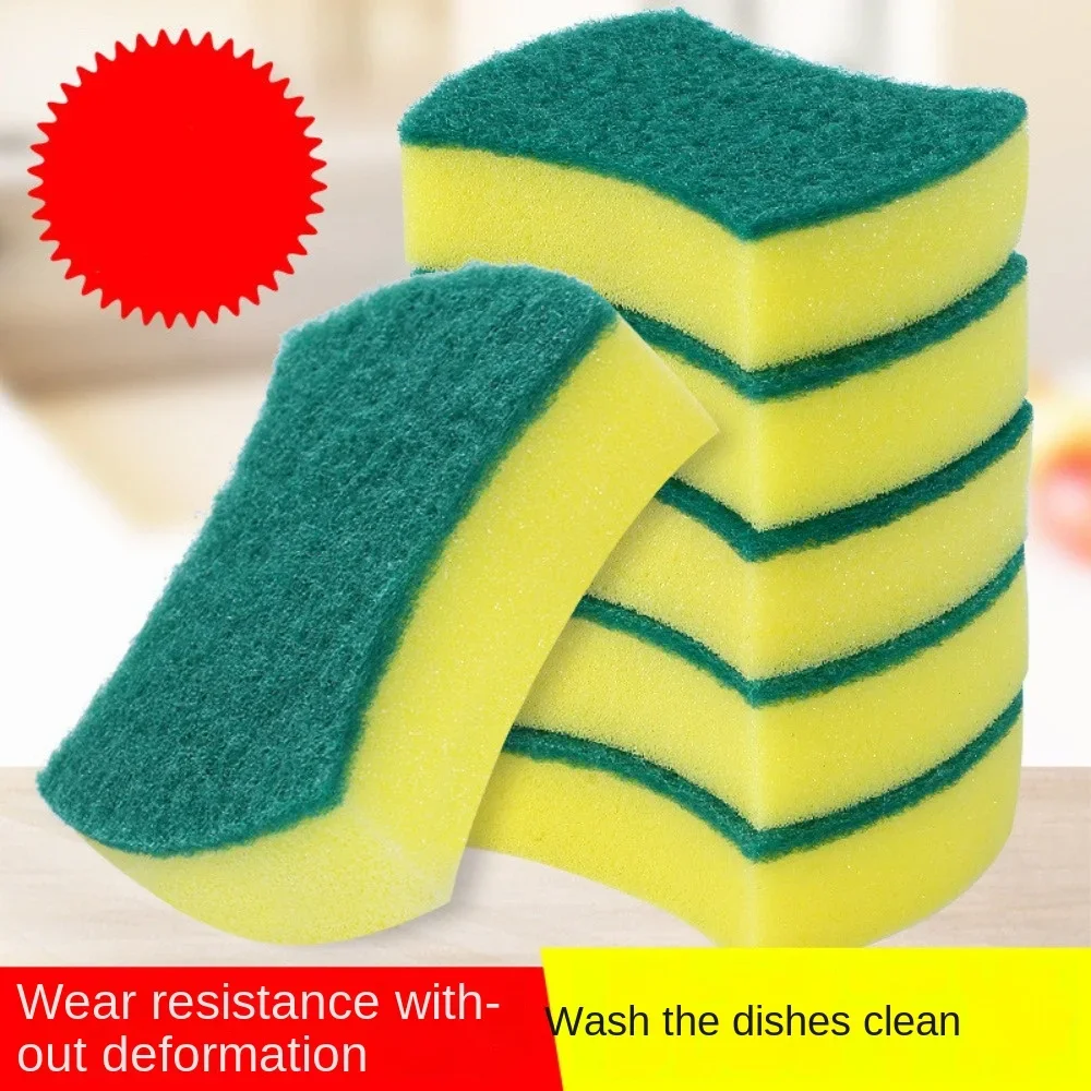 

Dishwashing Sponge, Scouring Pad, Kitchen Supplies Cleaning, Pot Brushing, Magic Cleaning, and Wiping