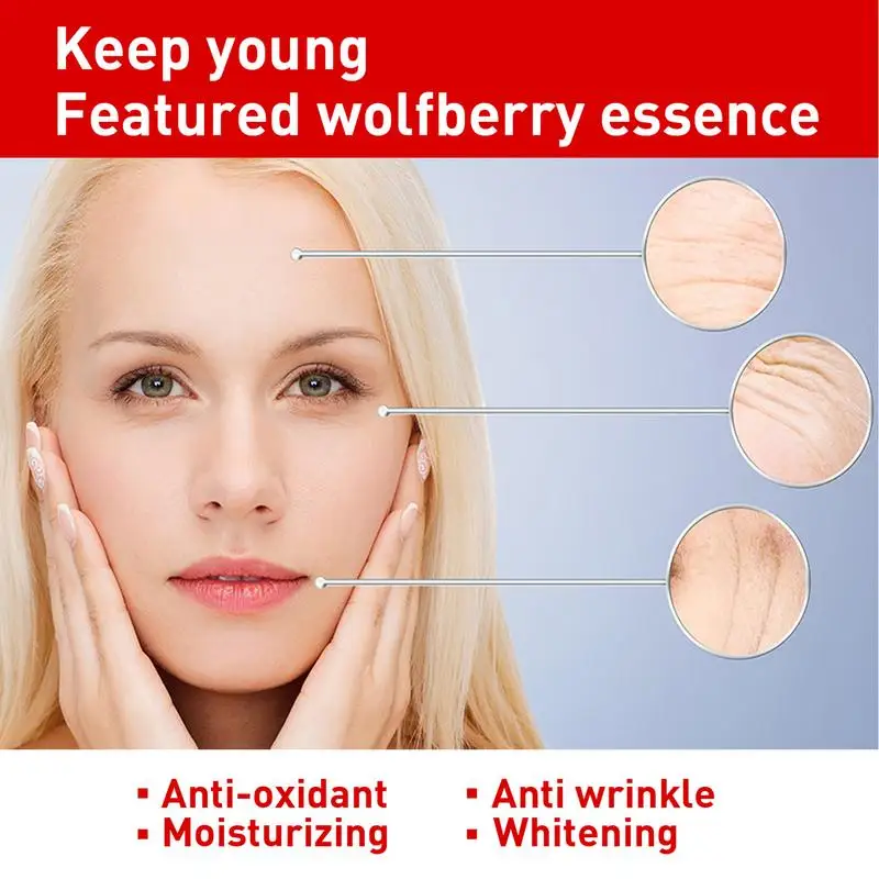 100G Goji Berry Firming Face Cream Skin Care Face Lifting Firming Moisturizing Facial Brightening Skin Care