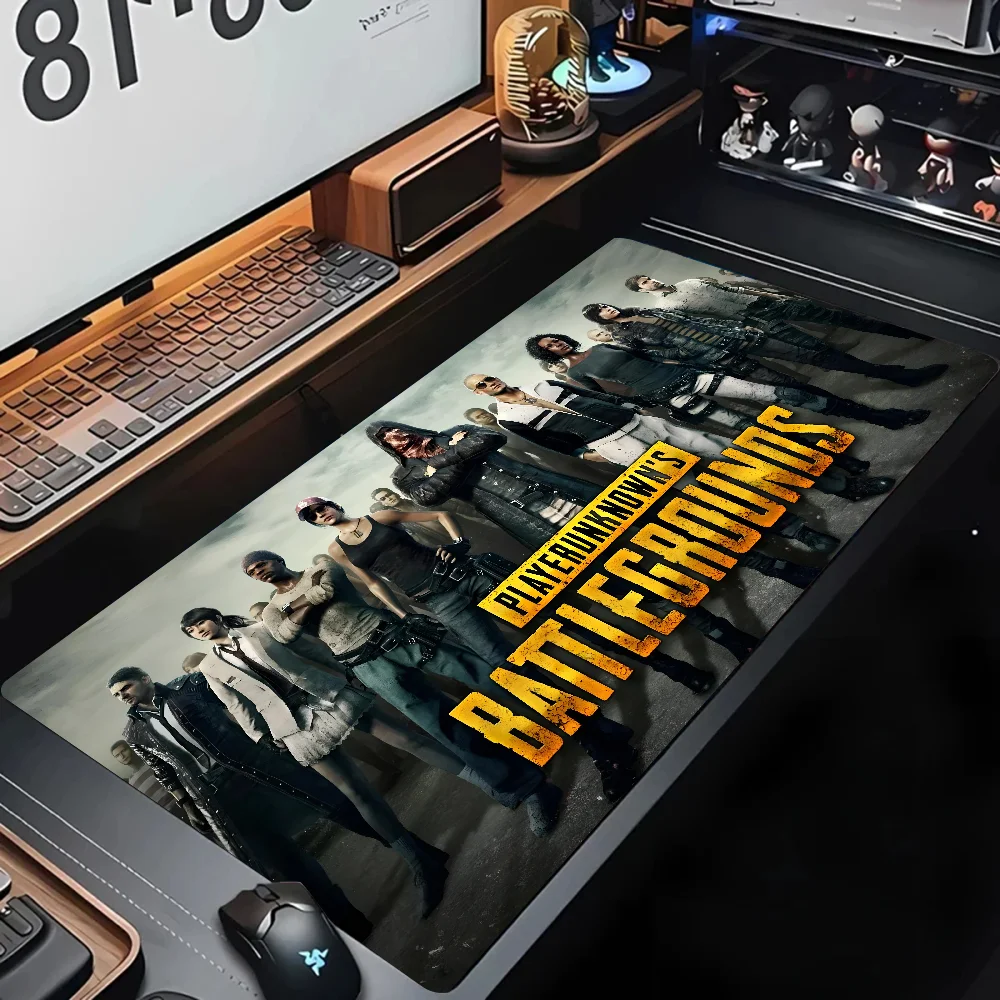 PUBG Game Mousepad Large Gaming Mouse Pad LockEdge Thickened Computer Keyboard Table Desk Mat