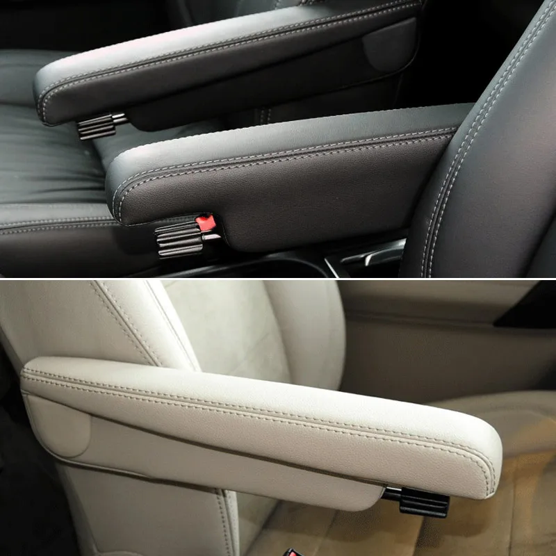 Vtear Car Seat Armrest Cover Centre Console Arm Rest Protector Interior Decoration Trim Parts For Land Rover Freelander 2 2007