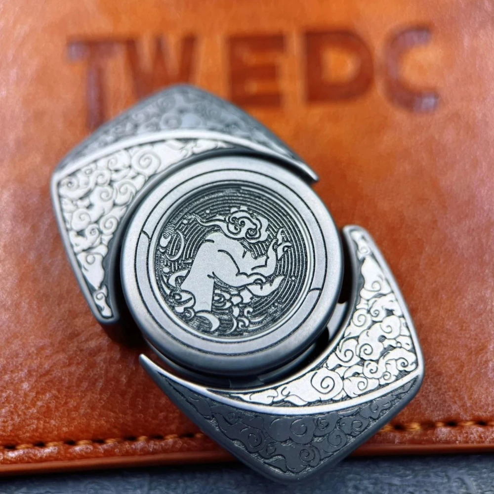 TW EDC YUNSHU Fidget Spinner de dos hojas, juguetes de manipulación para adultos, aparatos para aliviar la ansiedad, accesorios portátiles de oficina